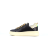 basket noir en cuir
